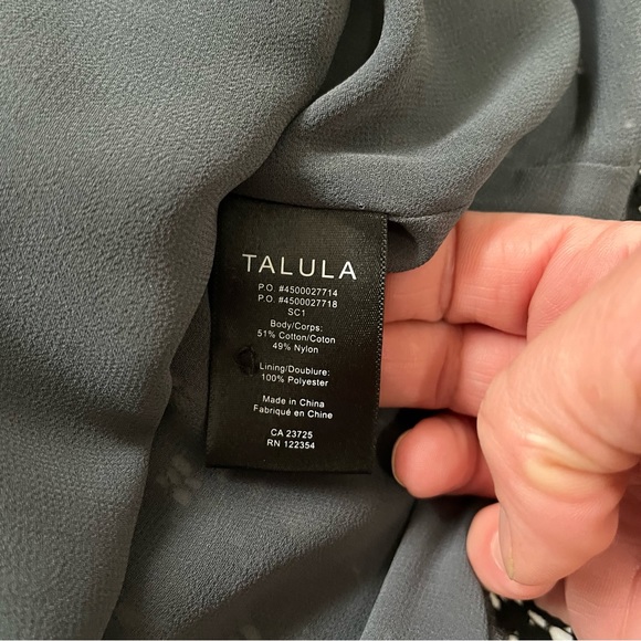 Aritzia Talula Betty Lace Tank Top Black / Grey size Small - Picture 13 of 15